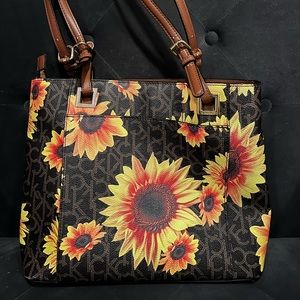 Calvin Klein sunflower purse